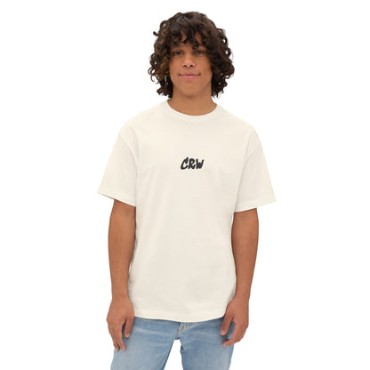 Stylish Unisex Oversized Tee with CRW Design, Casual Streetwear, Graphic Tee, Gift for Him/Her, Summer Essential
