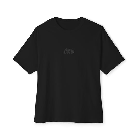 Stylish Unisex Oversized Tee with CRW Design, Casual Streetwear, Graphic Tee, Gift for Him/Her, Summer Essential